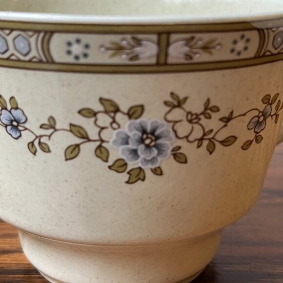 Royal Doulton Tea Set 4 Cups + 4 Saucers Lambethare Dorset LS1049 England 1983 - Picture 9 of 16